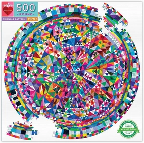 Triangle Pattern 500 pc Puzzle