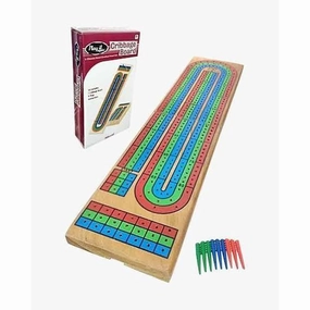 Tripple Track Cribbage Board