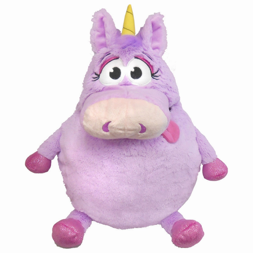 Tummy Stuffers Plush Unicorn - Purple Storage Companion