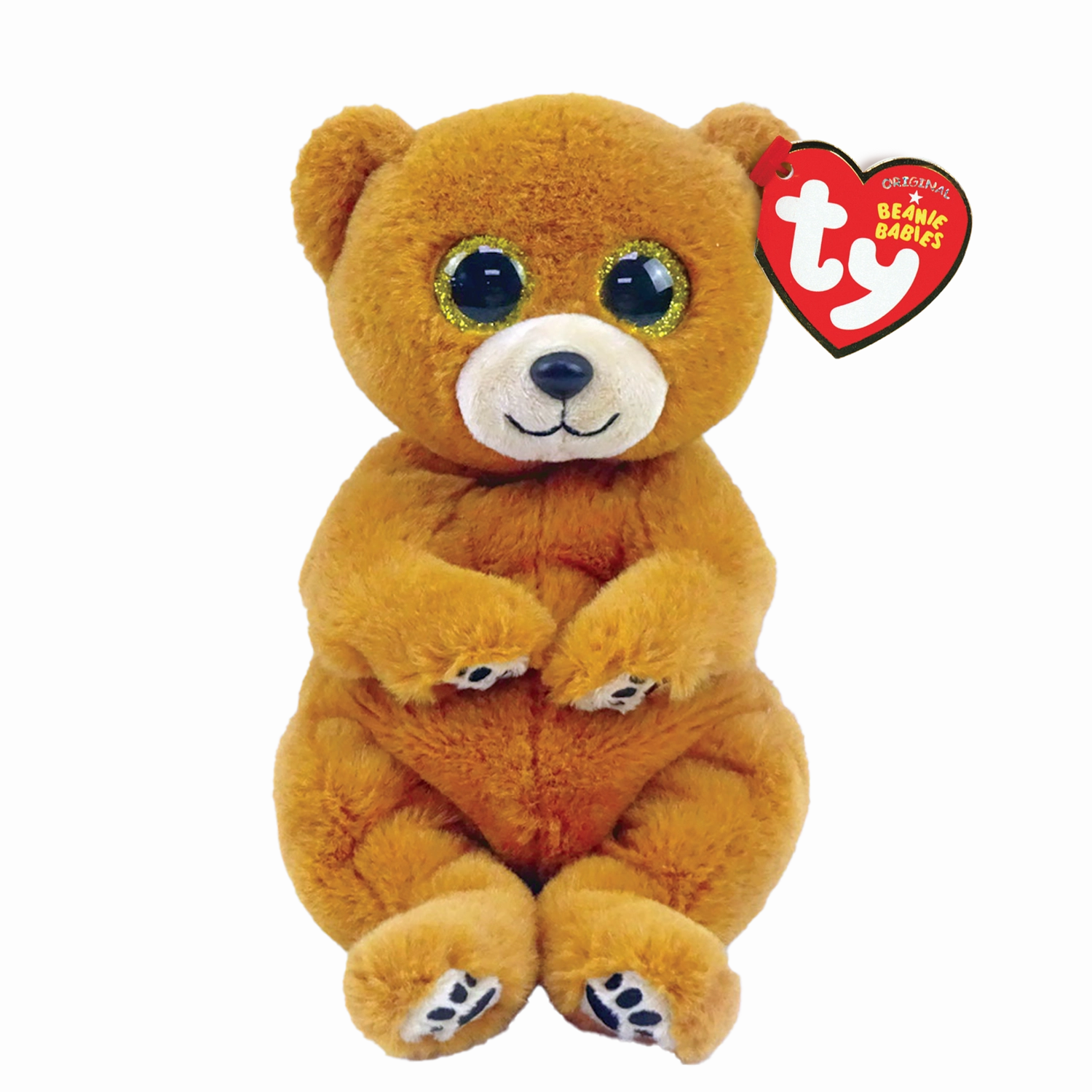 Ty Beanie Bellies Regular - Duncan Bear Brown
