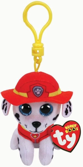 Ty Beanie Boos Clip On PAW Patrol Marshall
