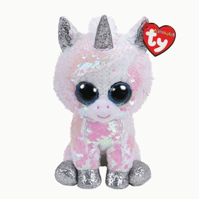 Ty Beanie Boos Flippables Diamond The Sequin Unicorn