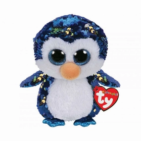Ty Beanie Boos Flippables Payton The Penguin