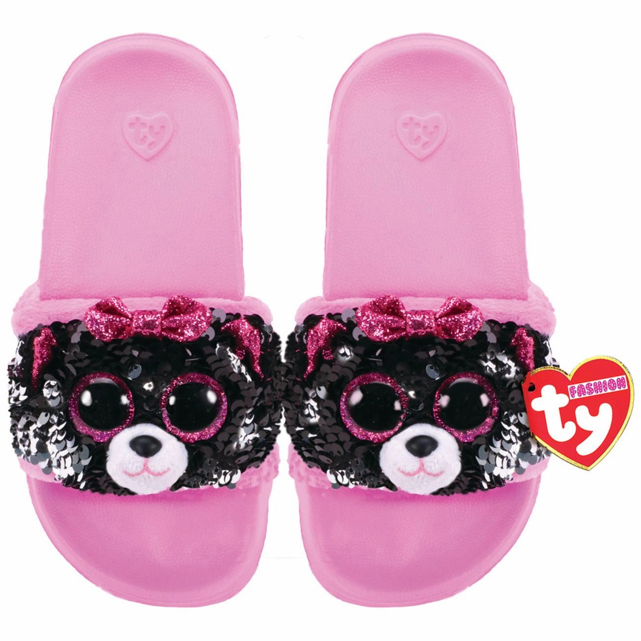 Ty Fashion Sequin Pool Slides S11-13 Kiki The Cat