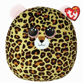 Ty Squishy Beanies 35cm - Livvie Spotted Leopard
