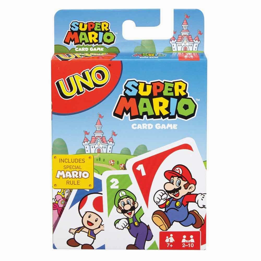 UNO CARD GAME SUPER MARIO EDITION