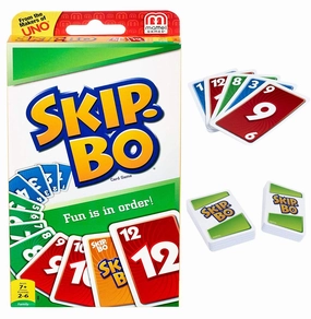 Uno Skip-Bo Card