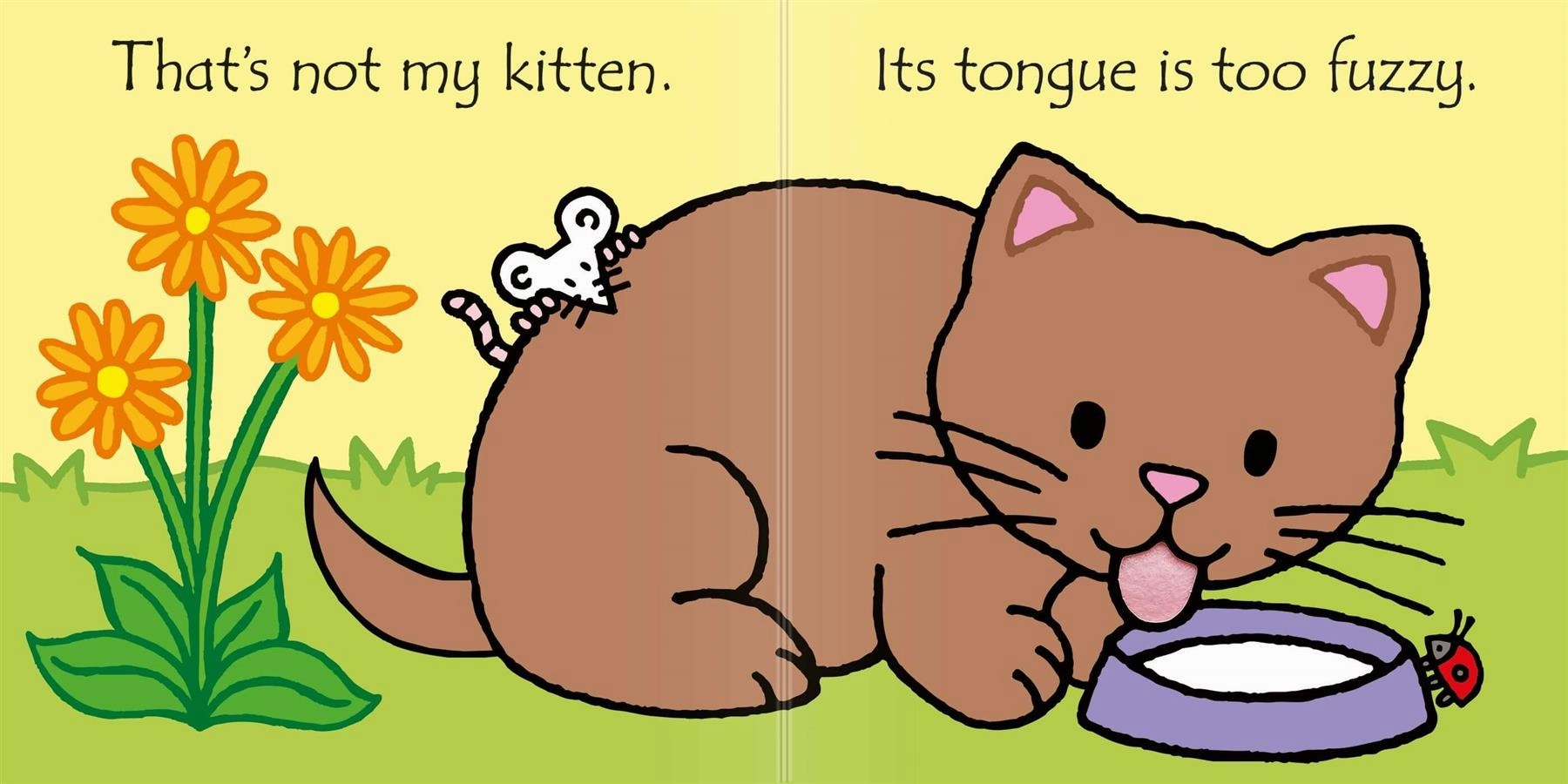 Usborne Touchy Feely Books That's Not My Kitten...