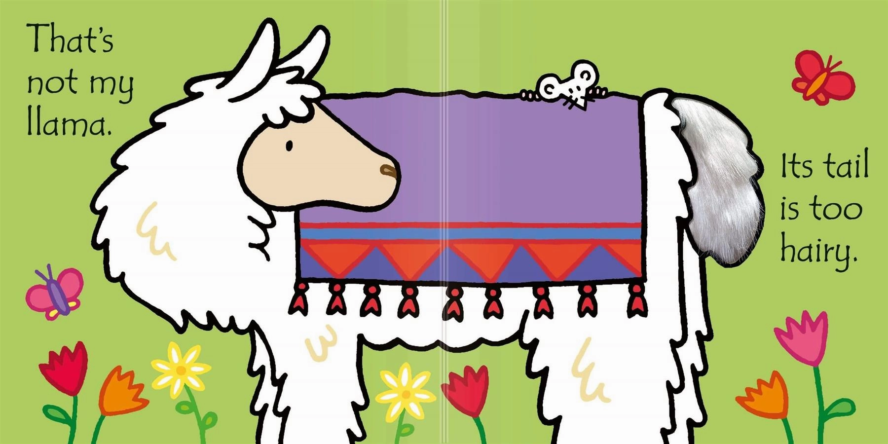 Usborne Touchy Feely Books That's Not My Llama...