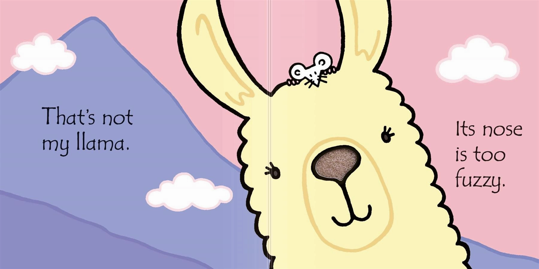 Usborne Touchy Feely Books That's Not My Llama...