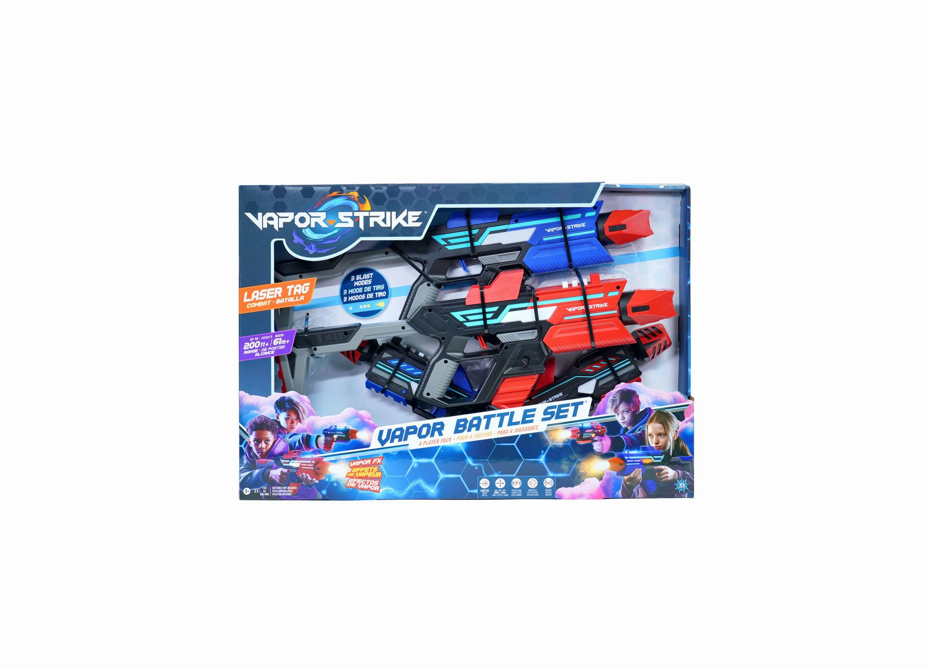Vapor Blaster Pistol: Ultimate Light-Up Combat Game