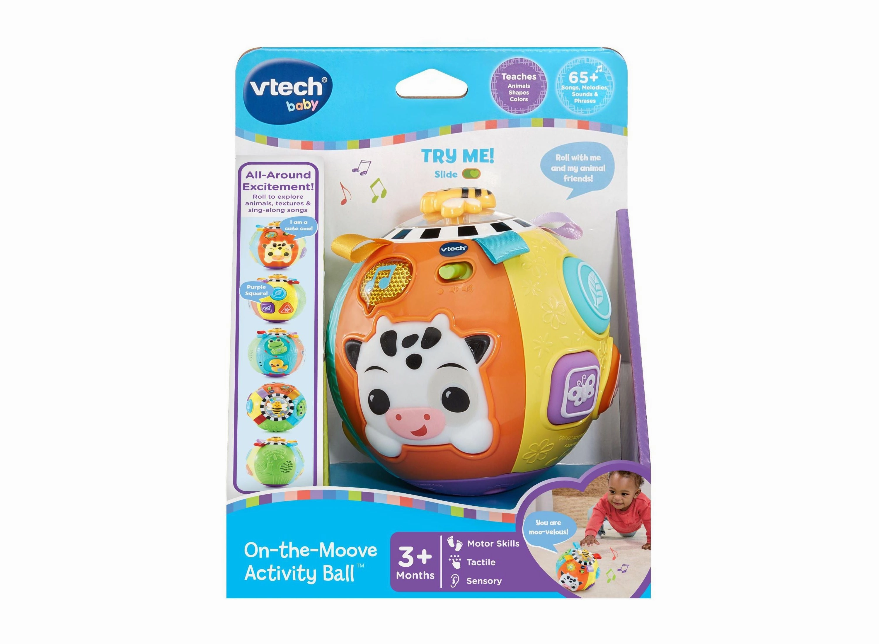 VTech Baby On-The-Moove Activity Ball Interactive Crawl Toy