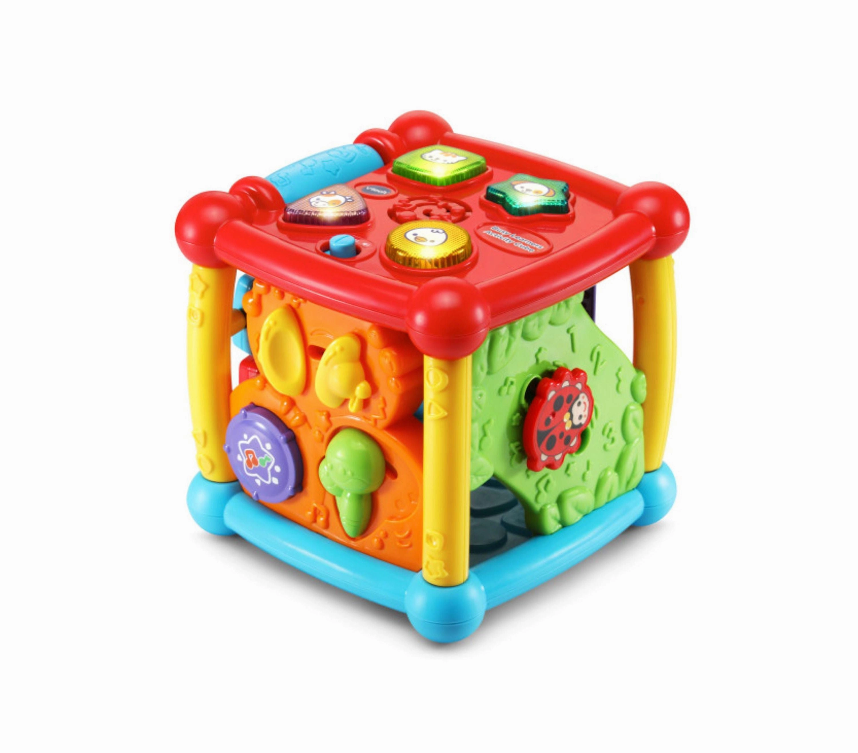 VTech Busy Learners Activity Cube - Interactive Educational Toy with Music and Lights
