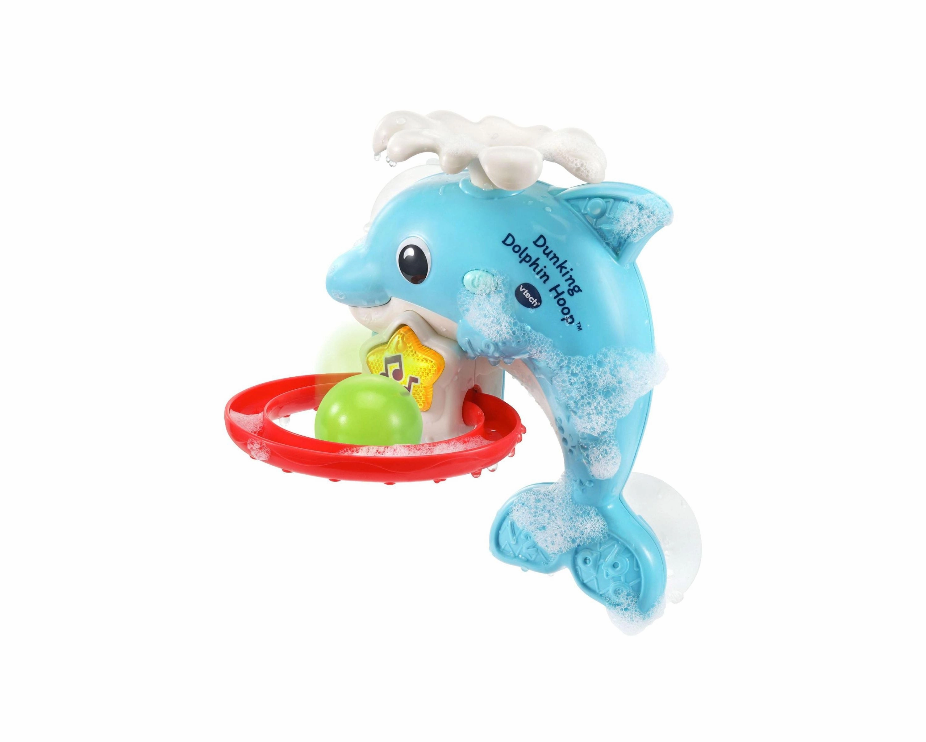 VTech Dunking Dolphin Hoop Interactive Bath Toy