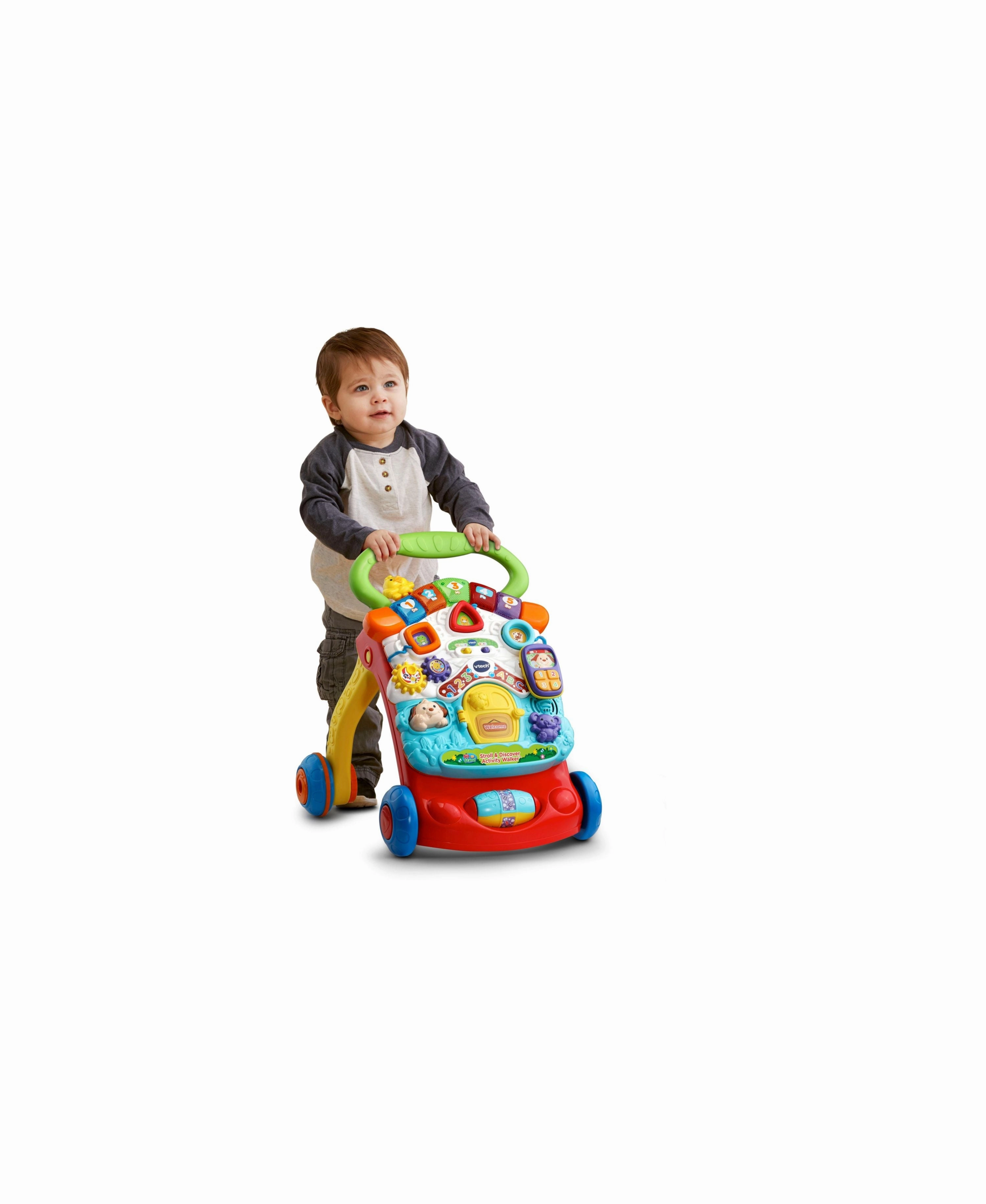 VTech Stroll & Discover Activity Walker - Interactive Toddler Learning Toy
