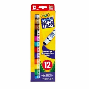 Washable Paint Sticks - Crayola 12 pk