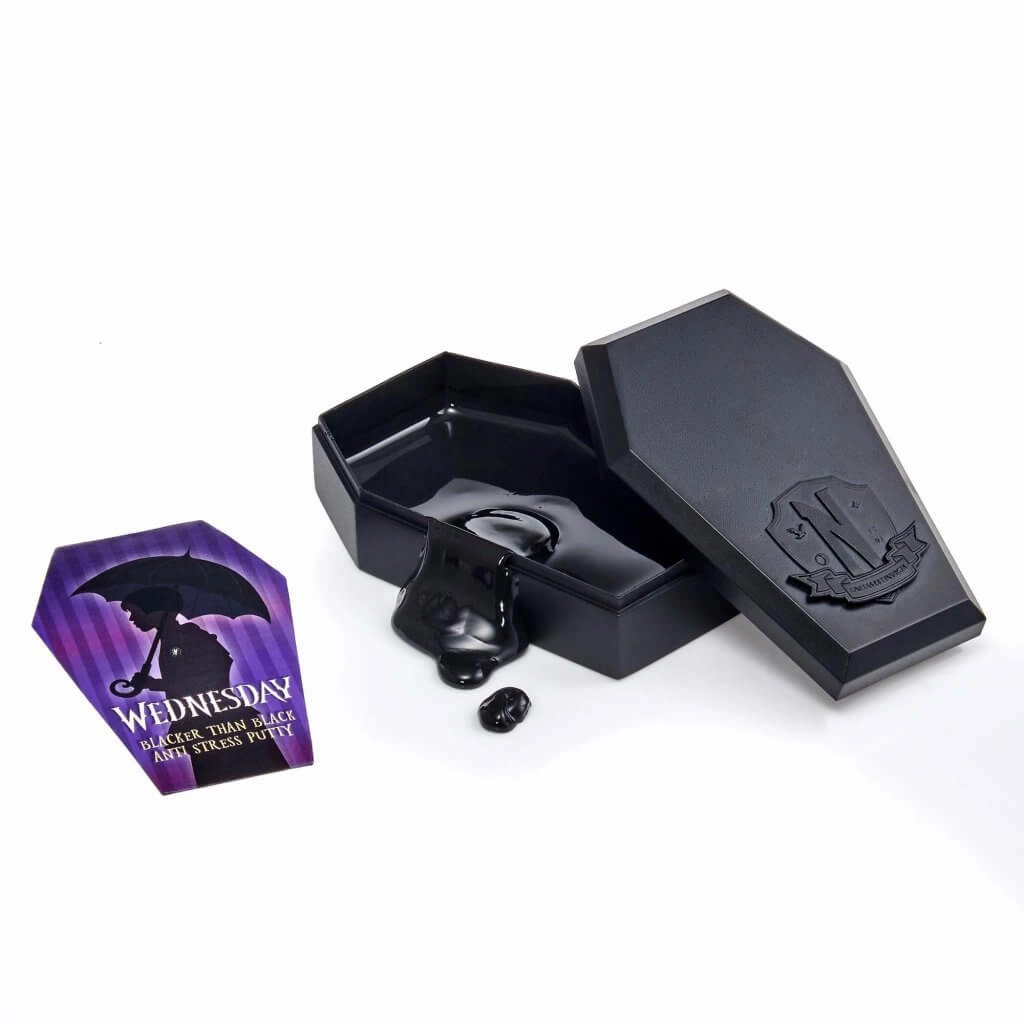 Wednesday Blacker Than Black Anti-Stress Putty