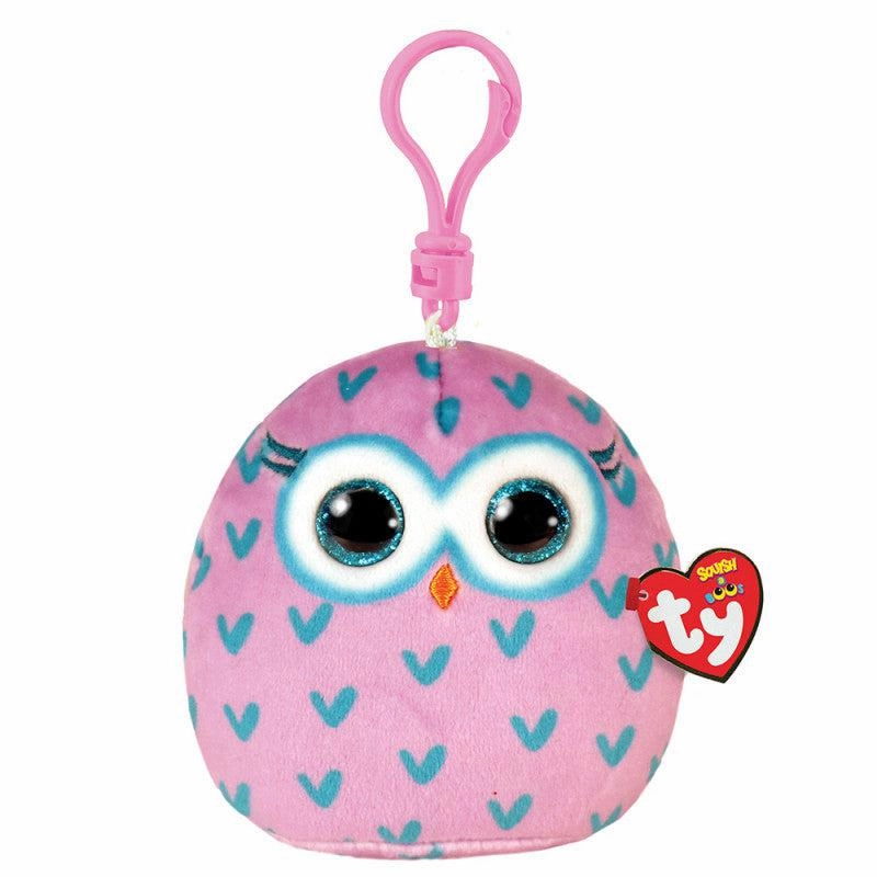 Winks - Squishy Owl Keychain