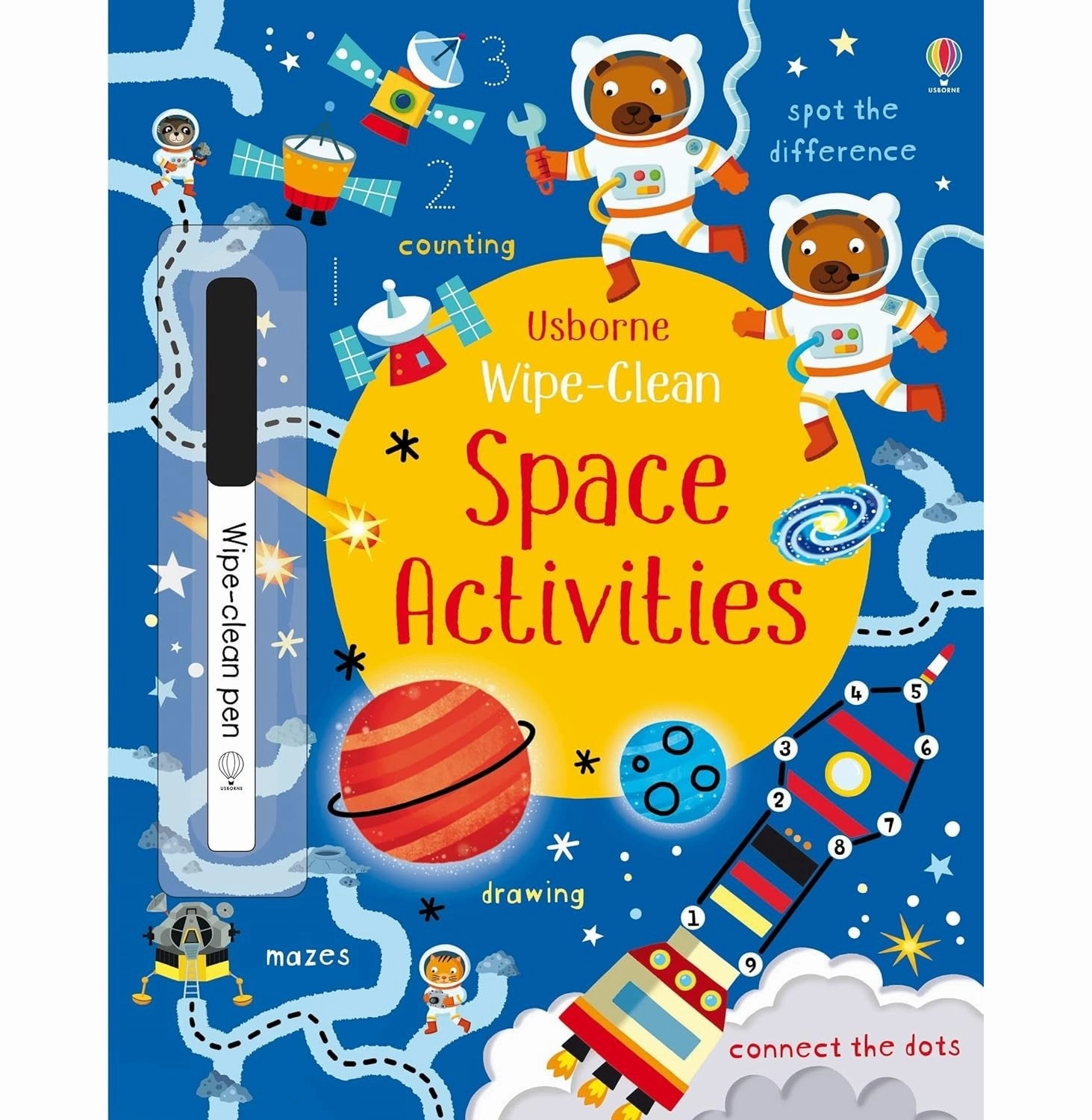 Wipe:Clean: Space Activities [Paperback] Robson Kirsteen and Alistar
