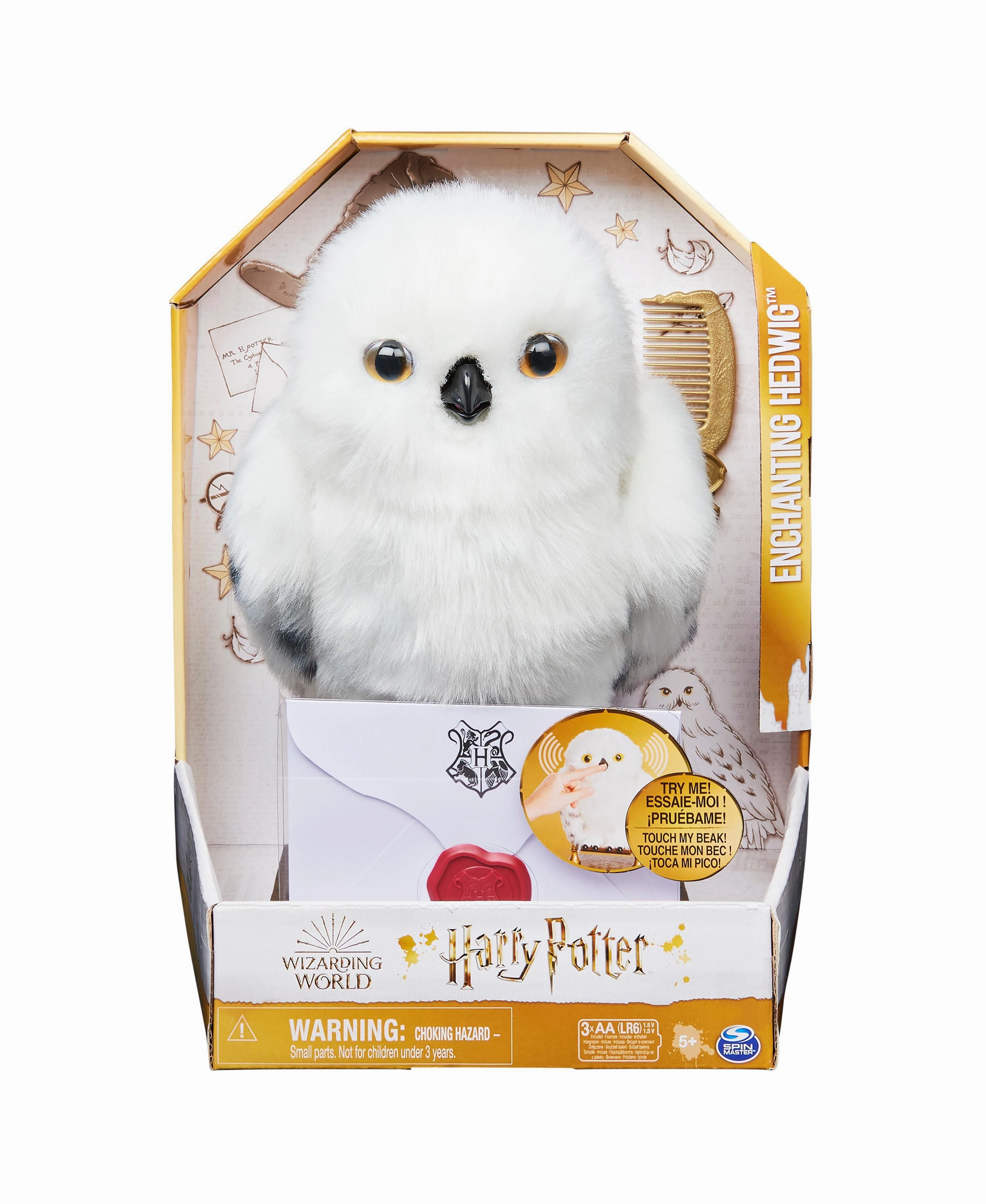 Wizarding World Enchanting Hedwig Interactive Plush