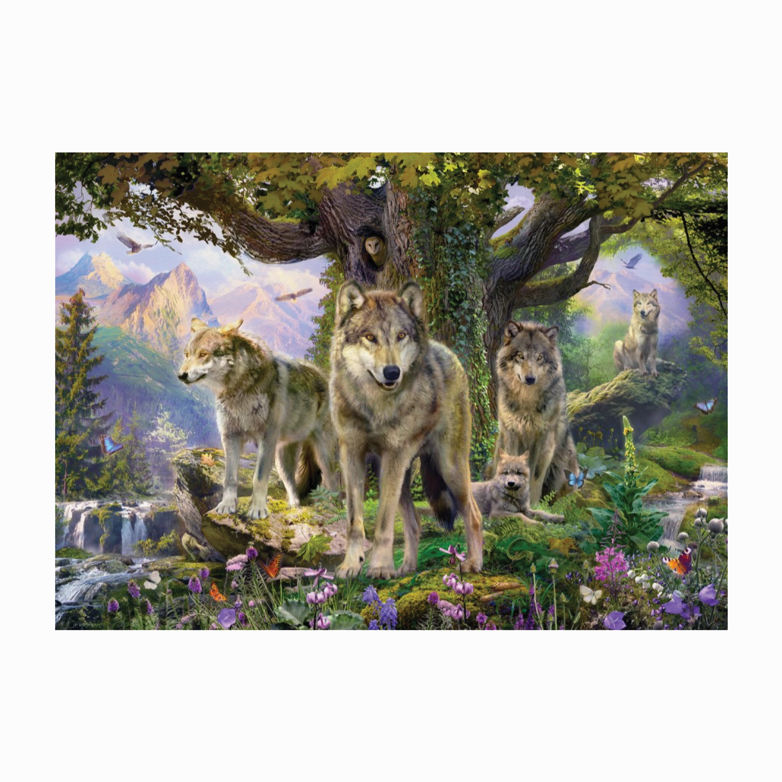 Wolf Pack 1000 Piece Puzzle
