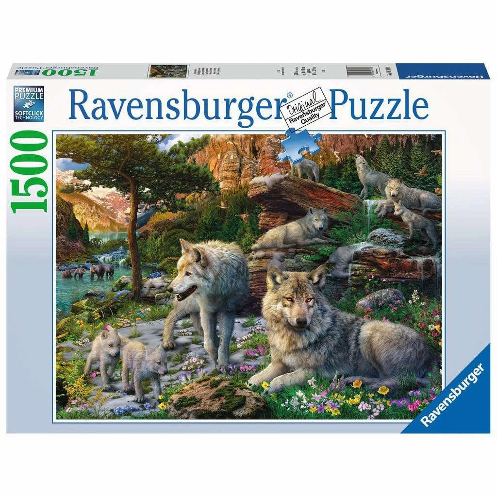 Wolves in Spring 1500pc