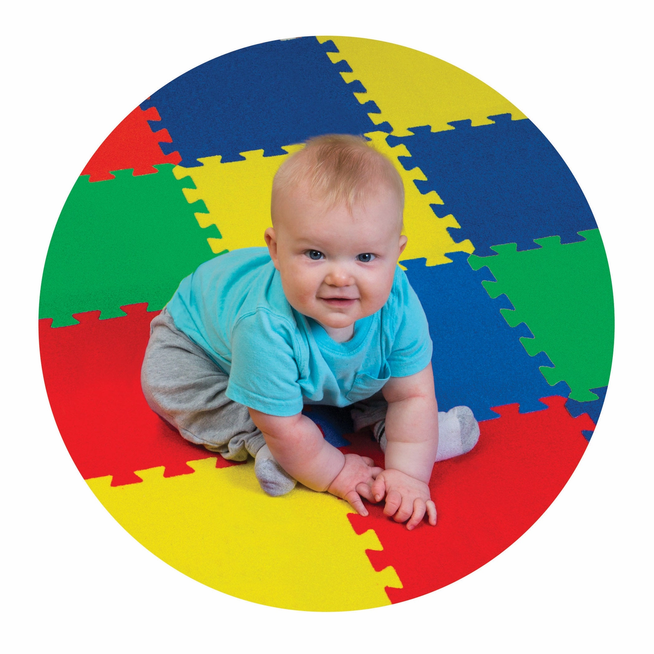 WonderFoam Carpet Tiles Solid Color Expansion Pack, 12" x 12", 4pc
