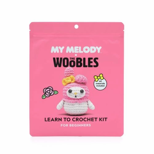 Woobles My Melody Beginner-Friendly Crochet Kit