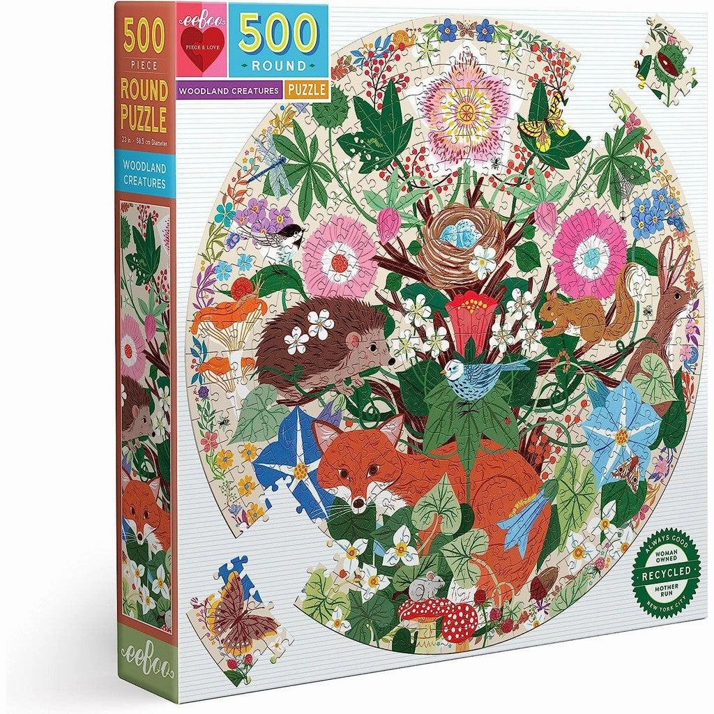 Woodland Creatures 500 PC RD Puzzle