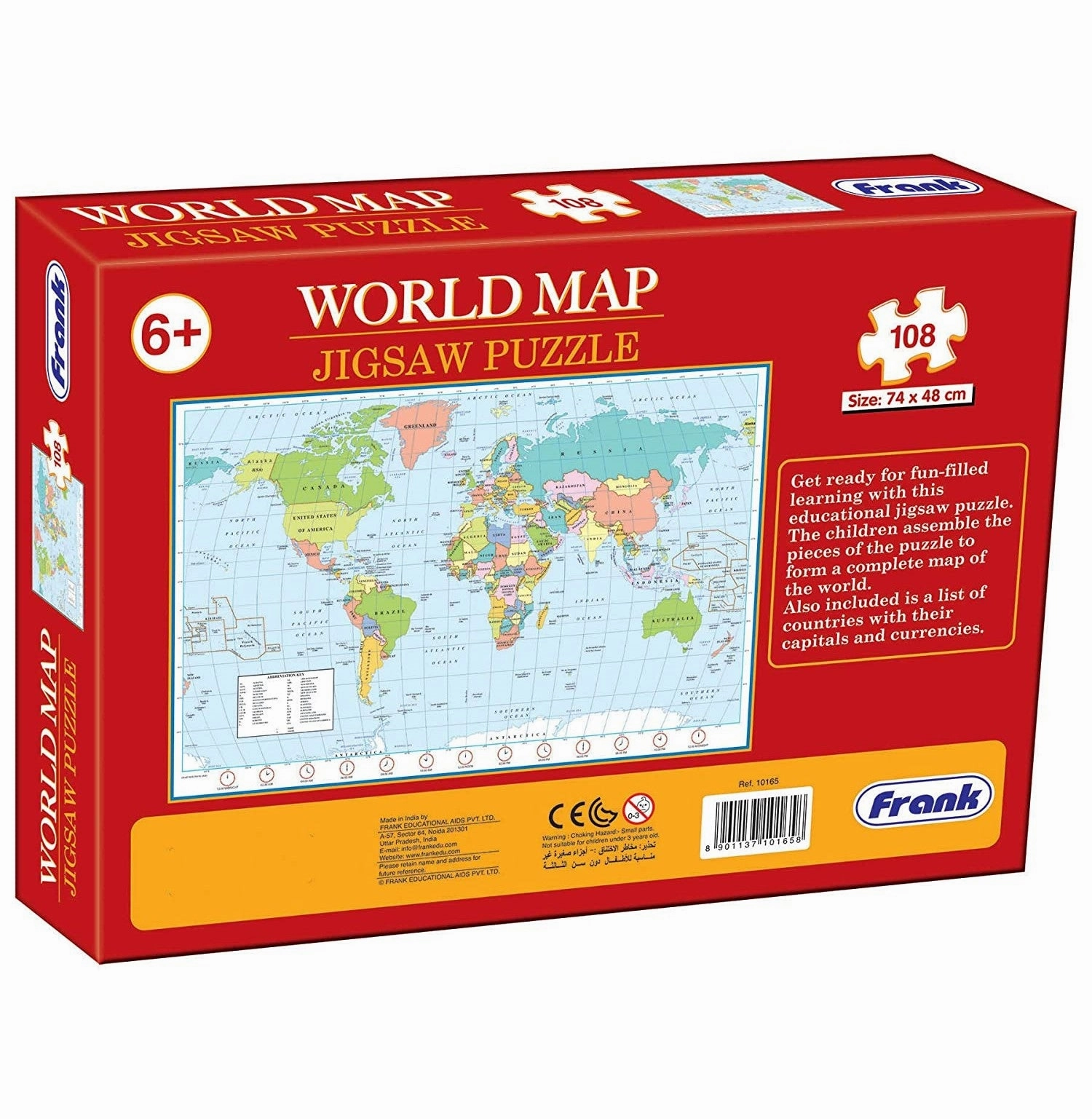 World Map Jigsaw Puzzle