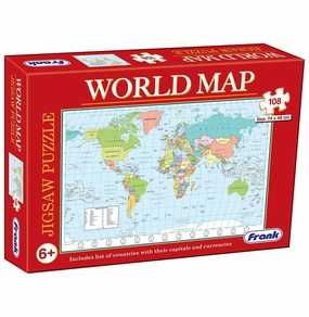 World Map Jigsaw Puzzle