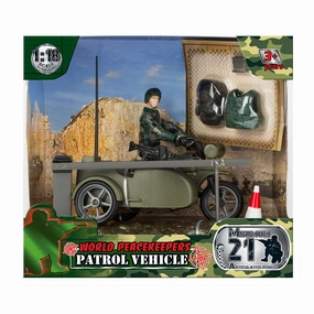 World Peacekeepers 1:18 Patrol Vehicle Sidecar