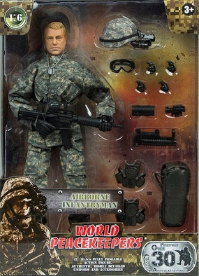 World Peacekeepers 1:6 Figure Airborne Infantryman