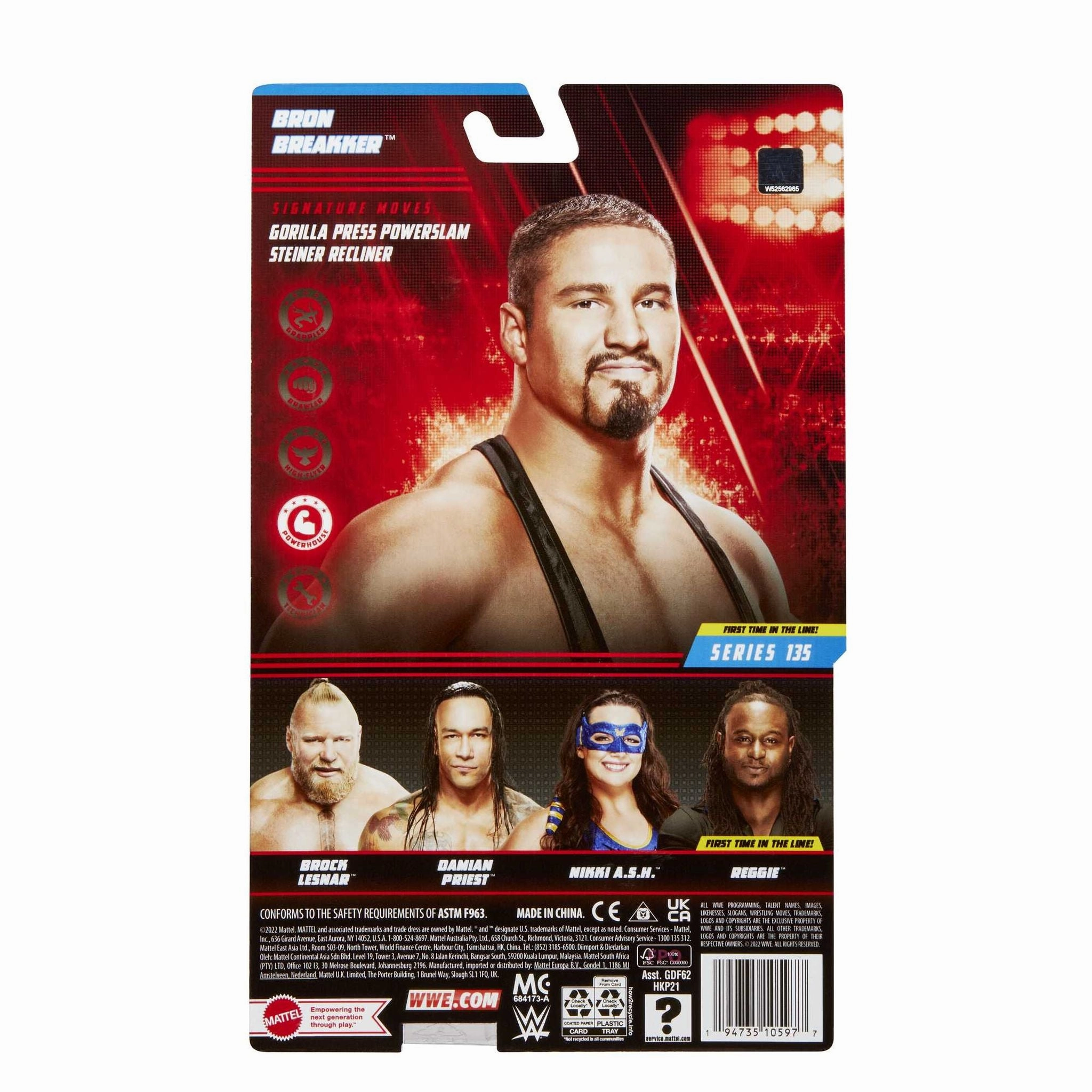 WWE Basic Action Figure Series 135 - Bron Breakker
