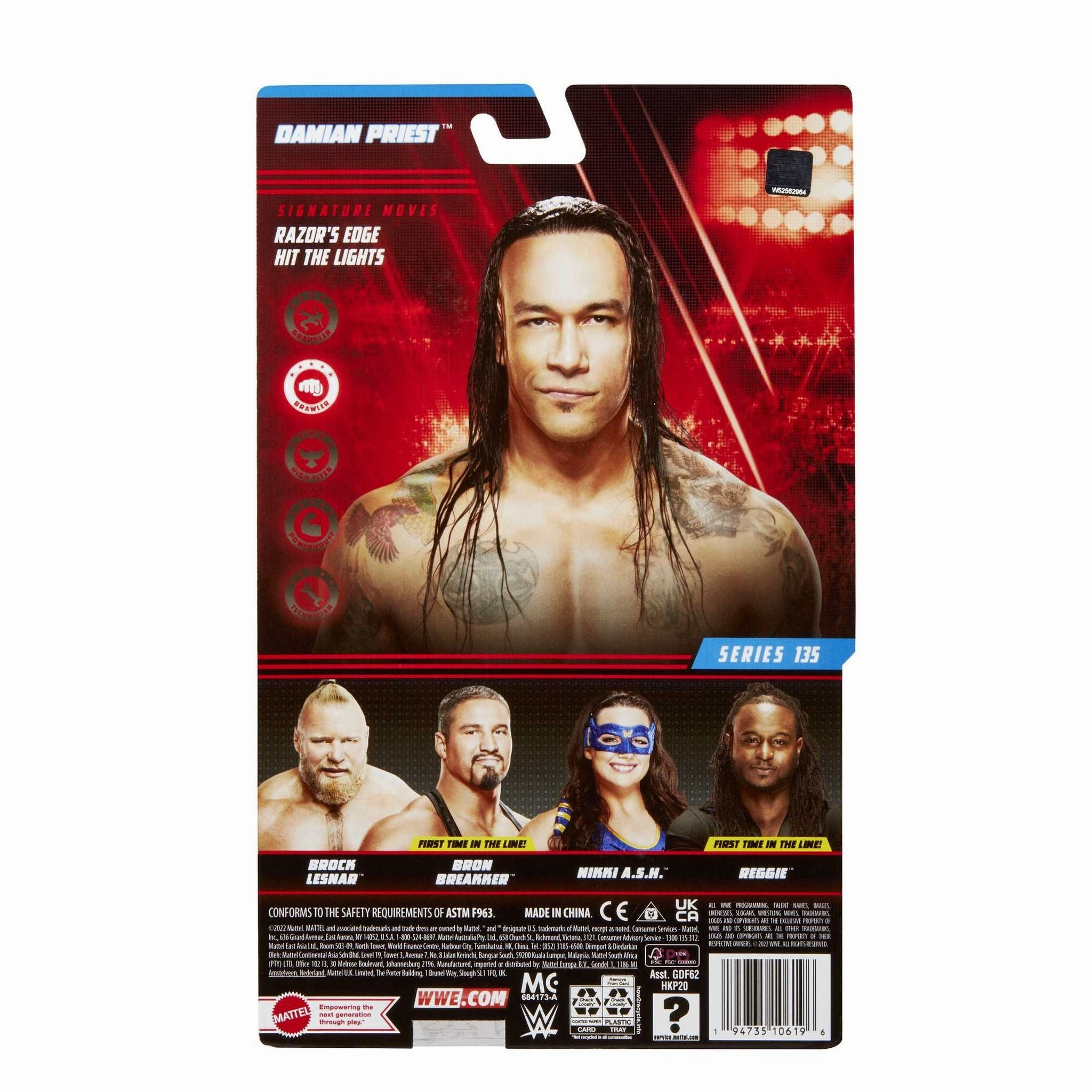WWE Basic Action Figure Series 135 - Damian Priest