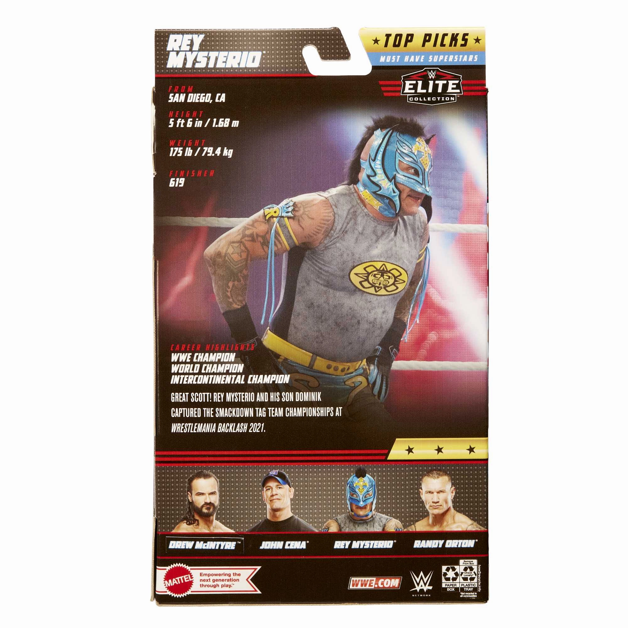 WWE Top Picks Elite Collection Figure Rey Mysterio