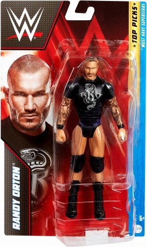 WWE Top Picks Figure Randy Orton Black Rko T-Shirt
