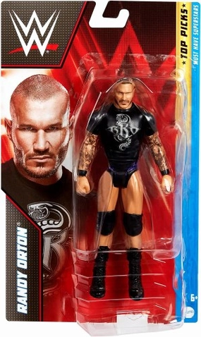 WWE Top Picks Figure Randy Orton Black Rko T-Shirt