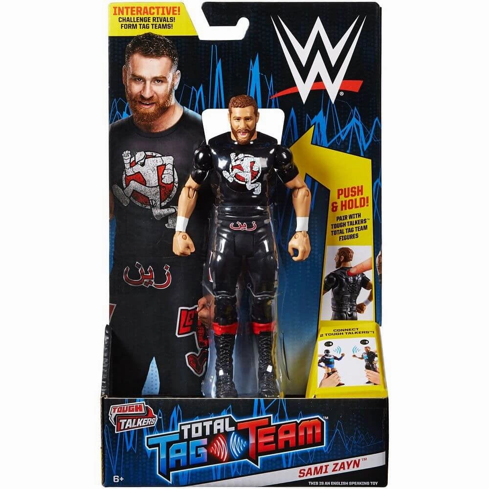 WWE Total Tag Team Tough Talkers Figure Sami Zayn