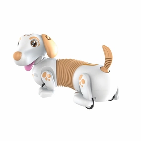 YCOO Robo Dash D Brown - Interactive Robotic Puppy with Gesture and Touch Control