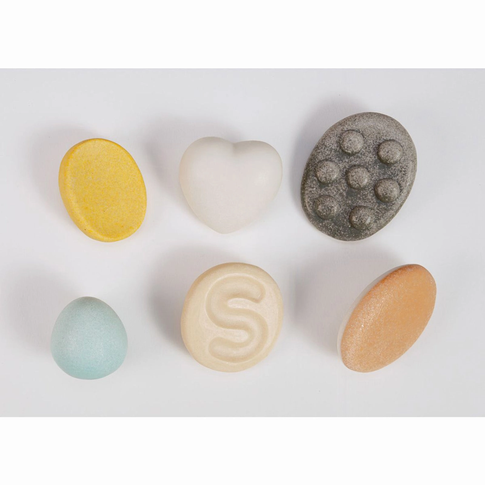 Yellow Door Sensory Worry Stones  Calming Focus Aid for Kids, Set of 12