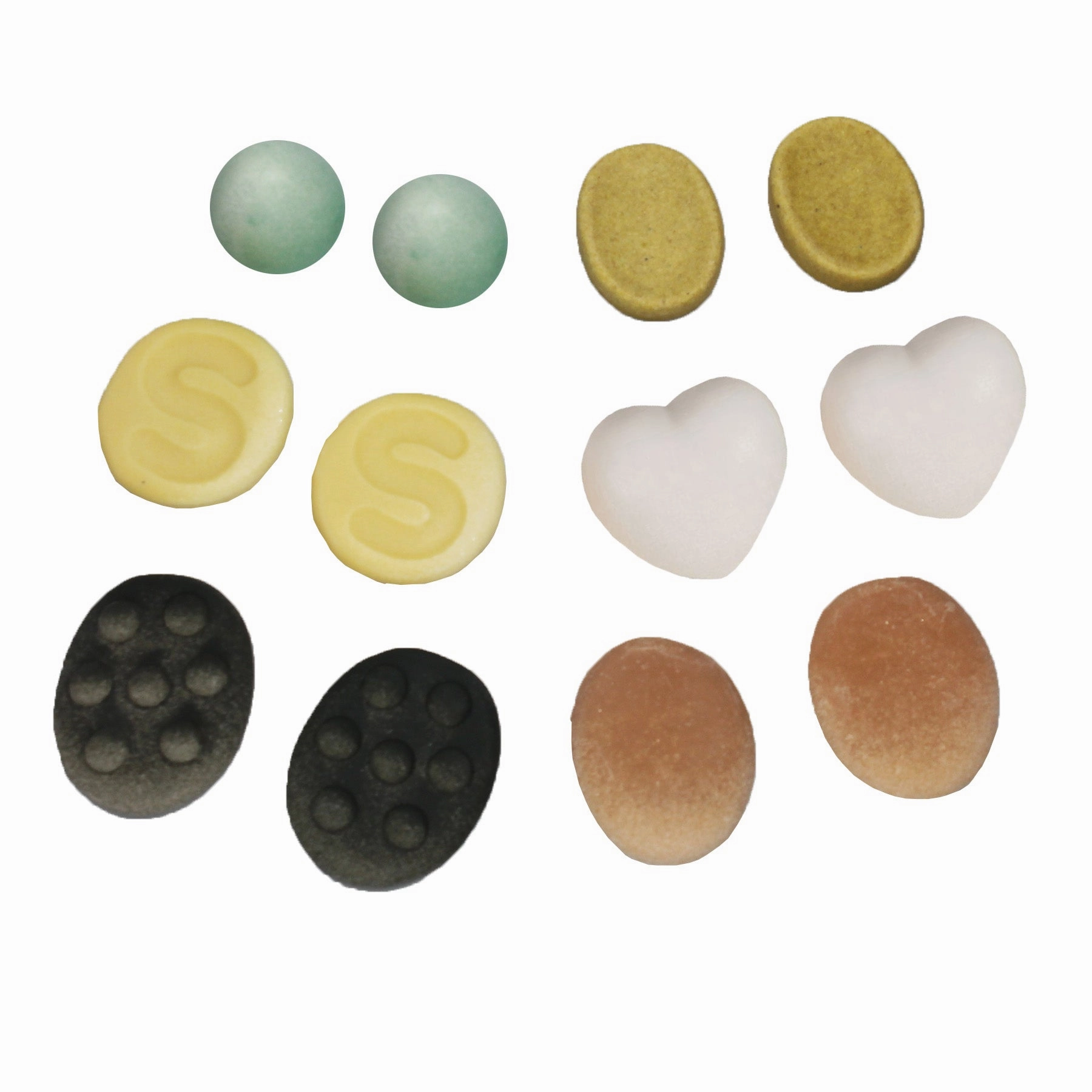 Yellow Door Sensory Worry Stones  Calming Focus Aid for Kids, Set of 12