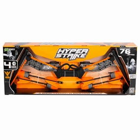 Zing Toys Hyper Strike Bow Carbon Fiber Orange With 4 Darts