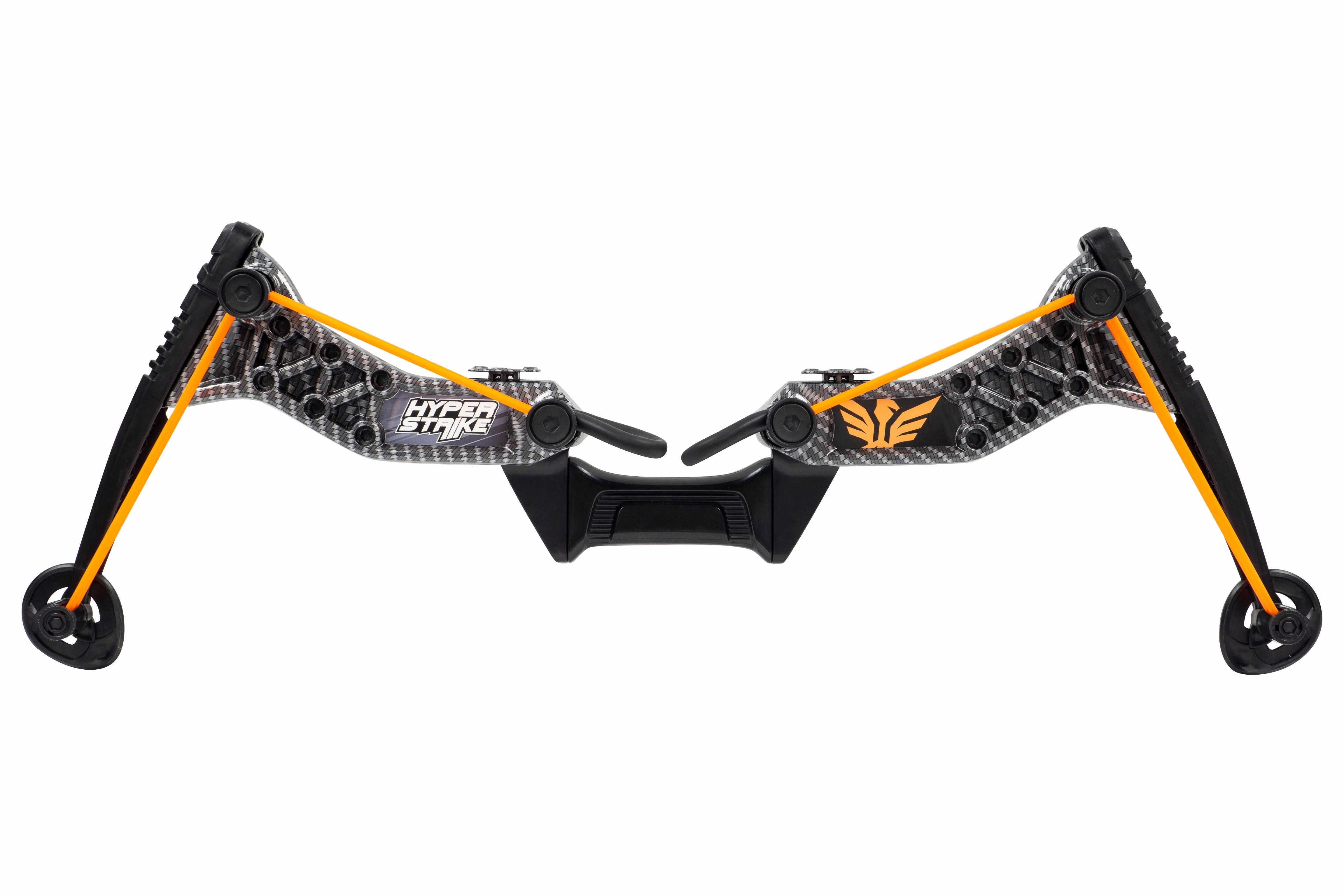 Zing Toys Hyper Strike Bow Carbon Fiber Orange With 4 Darts