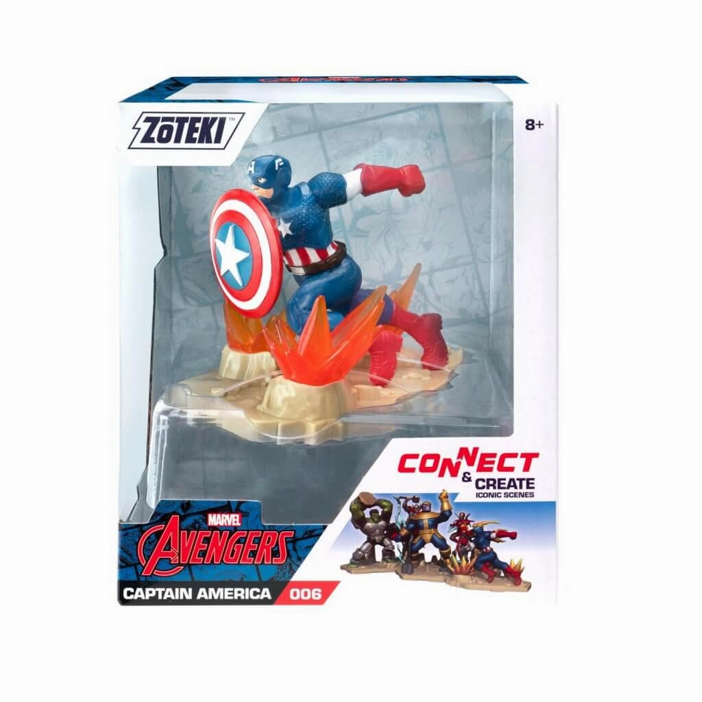Zoteki Marvel Avengers Diorama Figure #006 Captain America