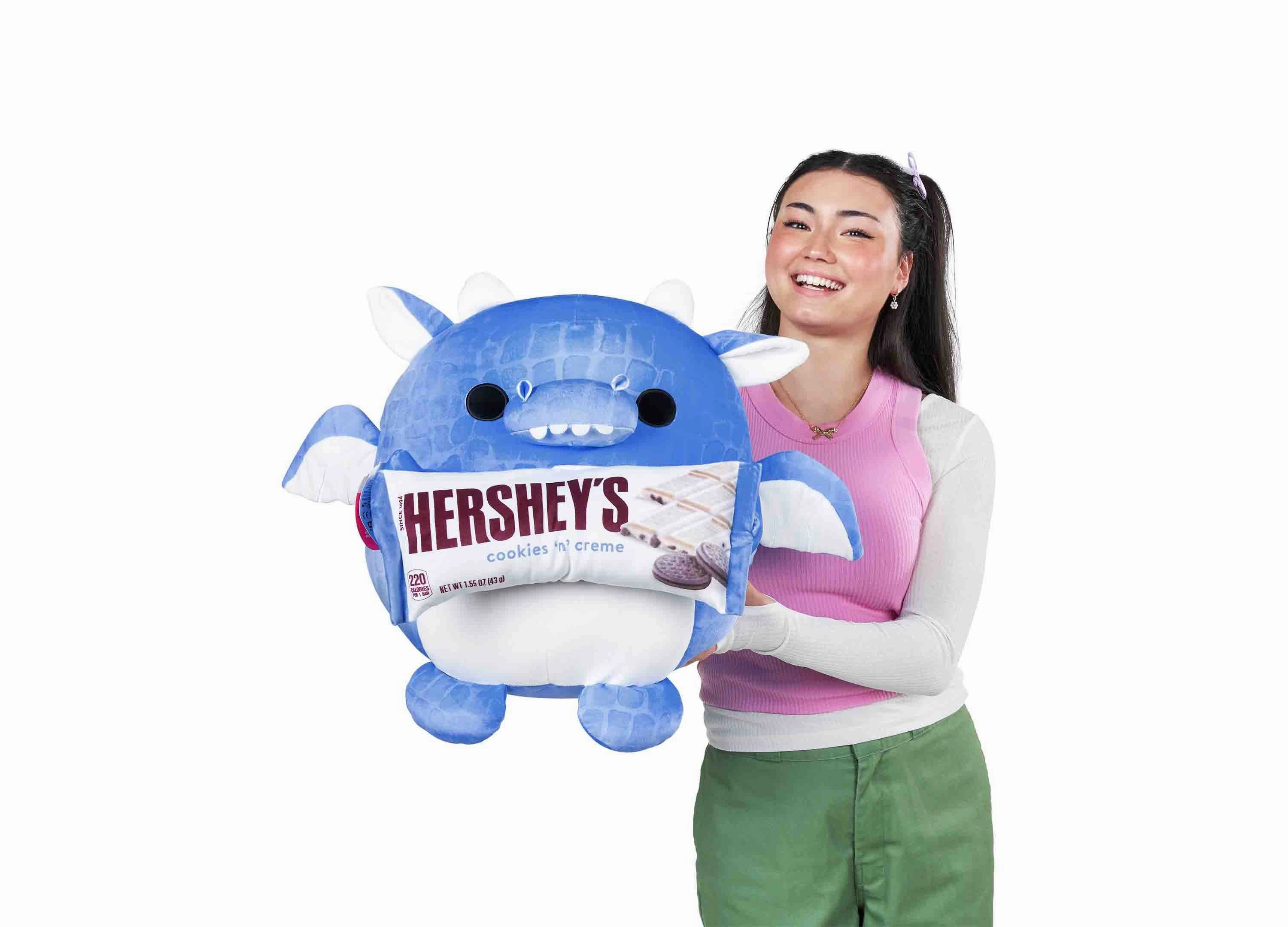 ZURU Snackles Series 2 16 inch Dragon & Hershey's Cookies 'n' Cream Plush